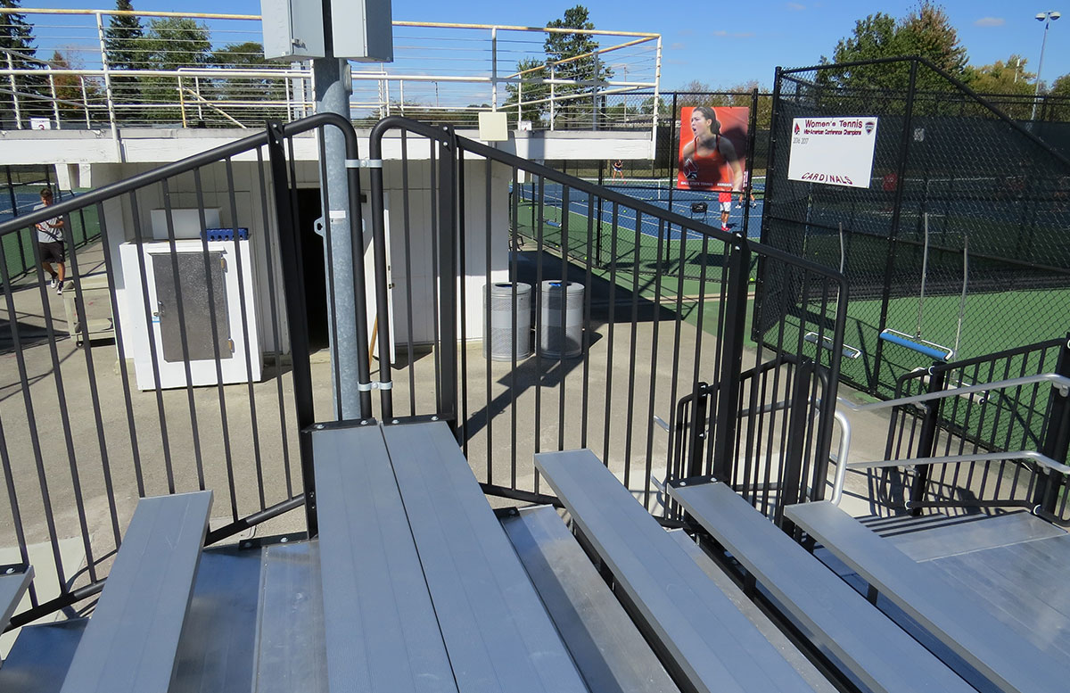 Ball State Tennis Grandstand