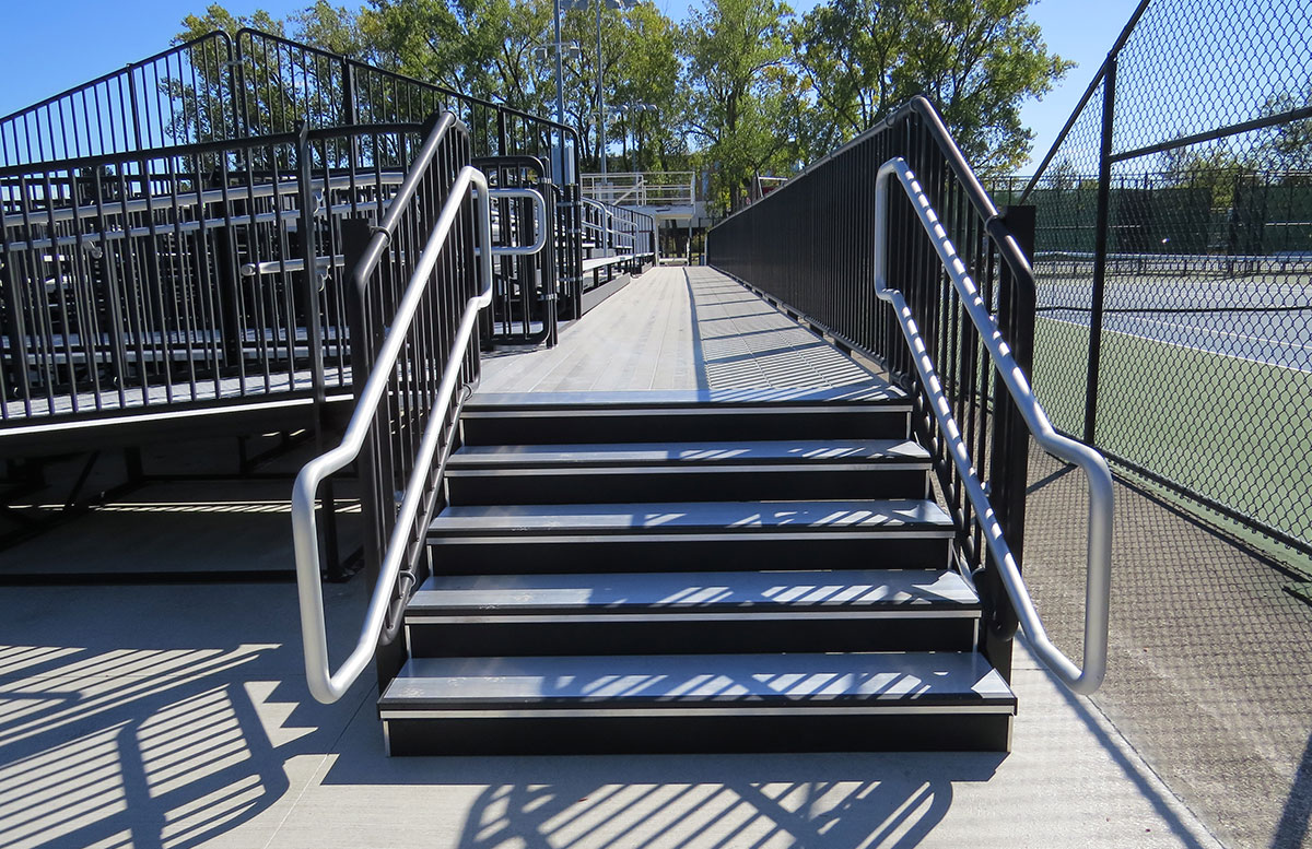 Ball State Tennis Grandstand