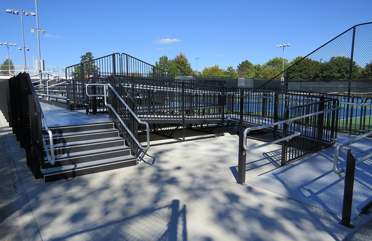 Ball State Tennis Grandstand