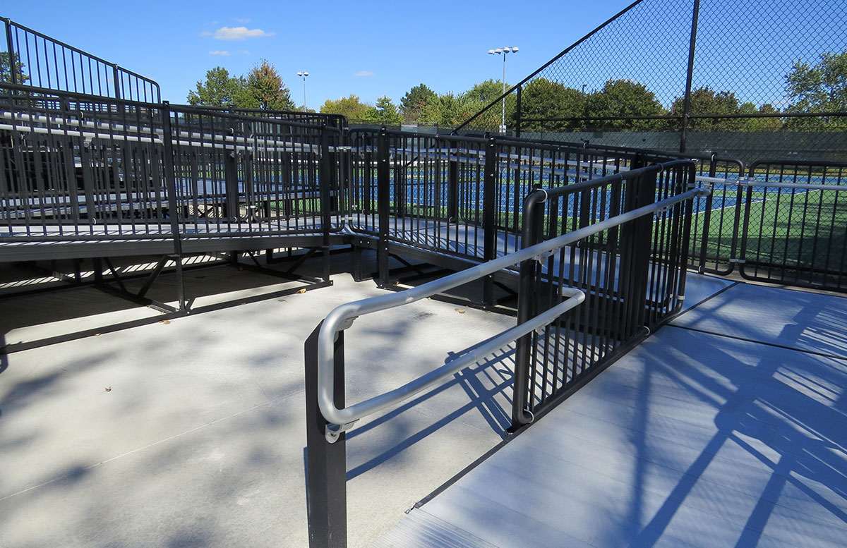 Ball State Tennis Grandstand