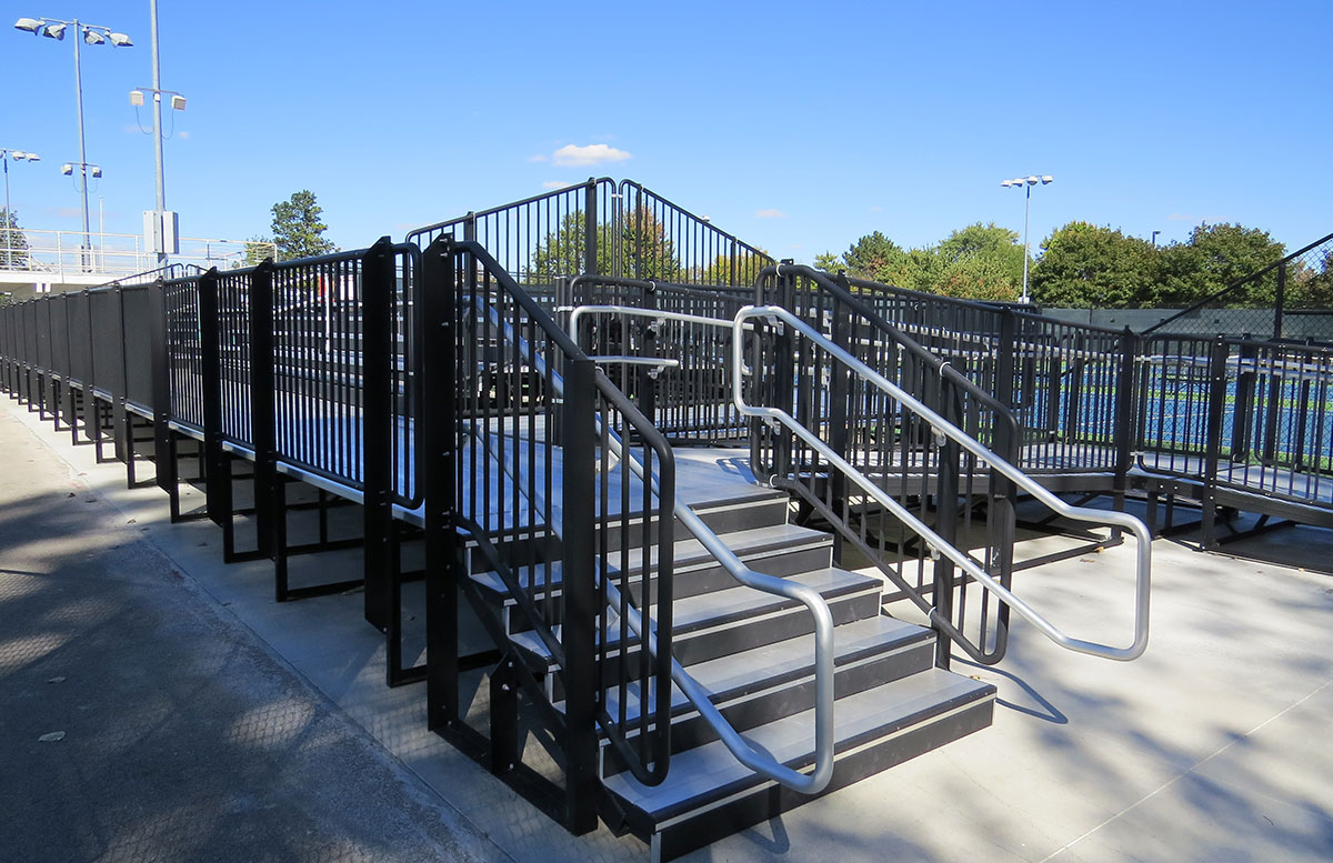 Ball State Tennis Grandstand