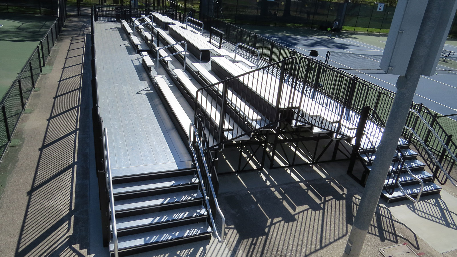 Ball State Tennis Grandstand