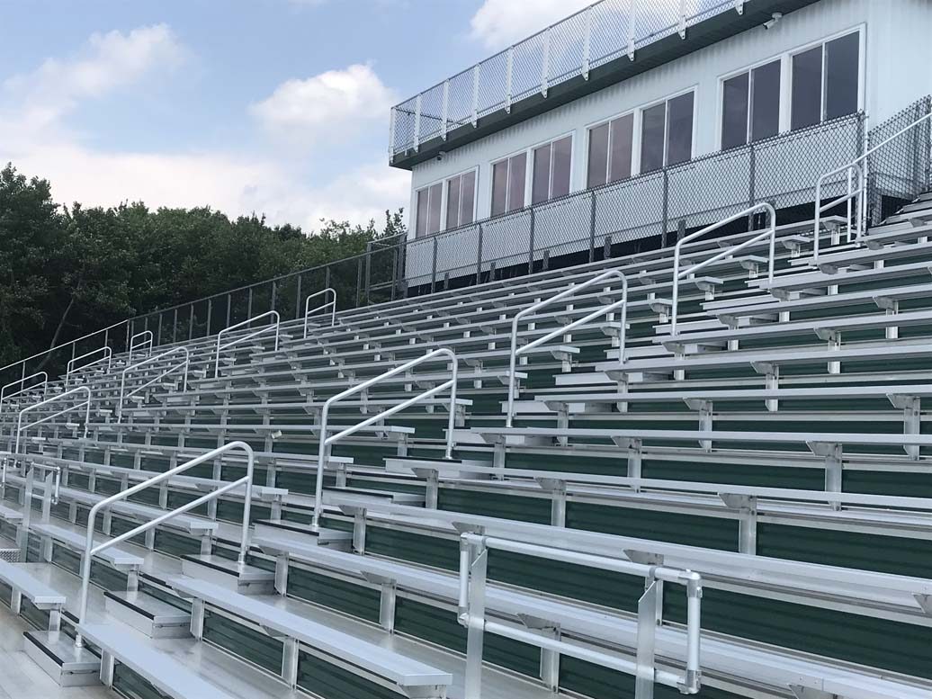 football, grandstands